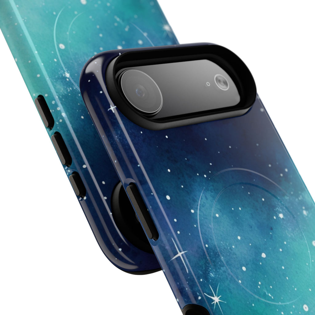 Galaxy Watercolor Phone Case — Celestial Tough Magnetic Case