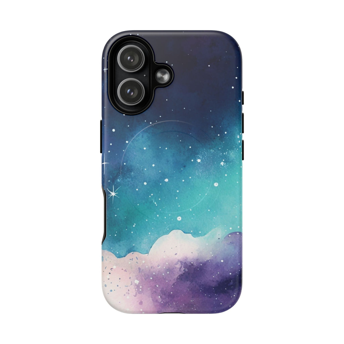 Galaxy Watercolor Phone Case — Celestial Tough Magnetic Case