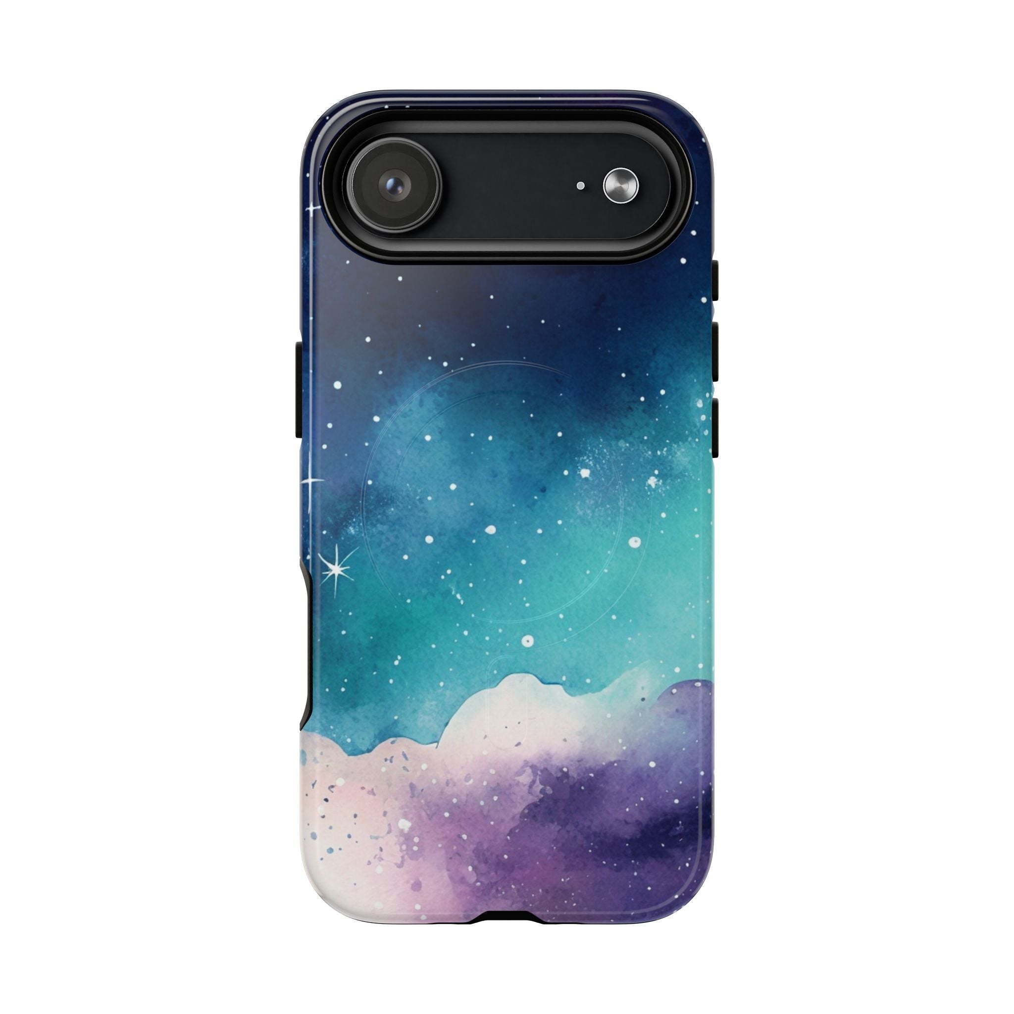 Galaxy Watercolor Phone Case — Celestial Tough Magnetic Case