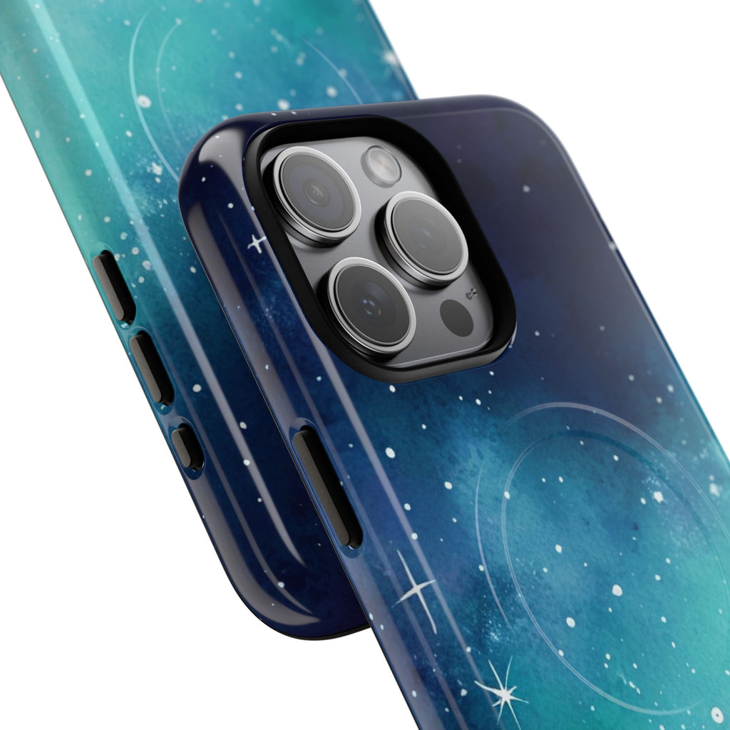 Galaxy Watercolor Phone Case — Celestial Tough Magnetic Case