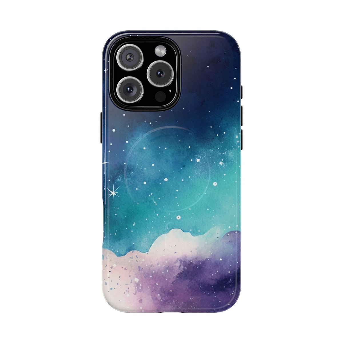 Galaxy Watercolor Phone Case — Celestial Tough Magnetic Case