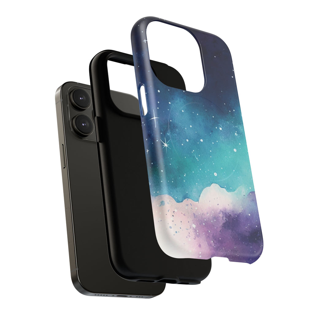 Galaxy Watercolor Phone Case — Celestial Tough Magnetic Case