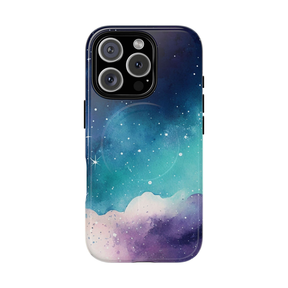Galaxy Watercolor Phone Case — Celestial Tough Magnetic Case