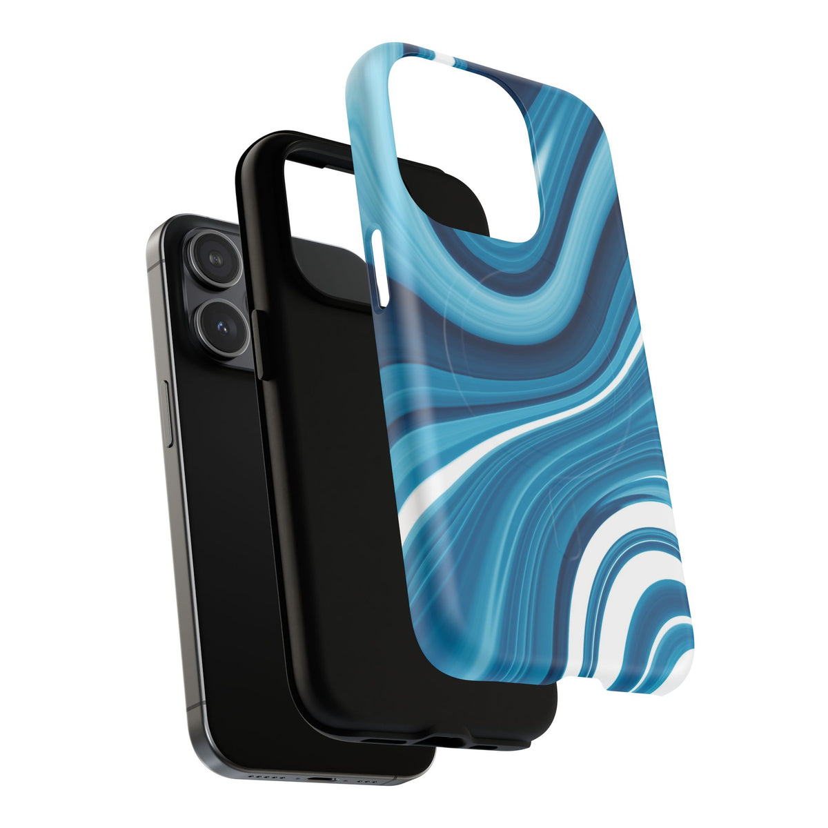 Blue Marble Magnetic Phone Case — Tough Protective iPhone Cover
