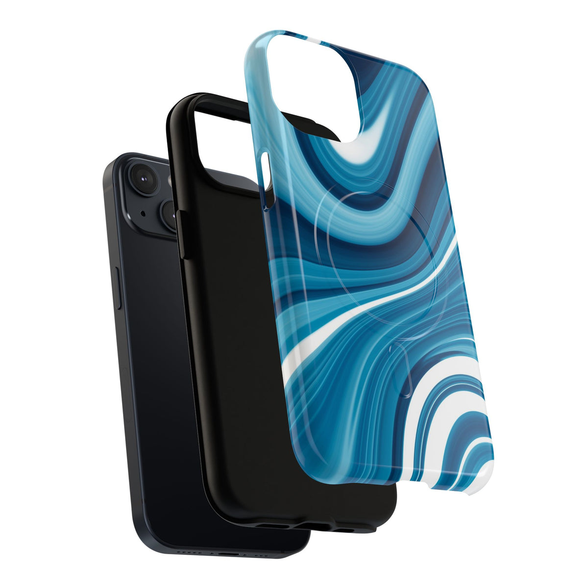 Blue Marble Magnetic Phone Case — Tough Protective iPhone Cover