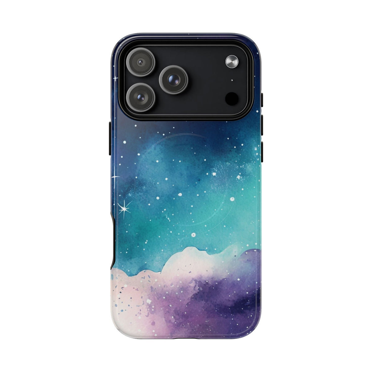 Galaxy Watercolor Phone Case — Celestial Tough Magnetic Case