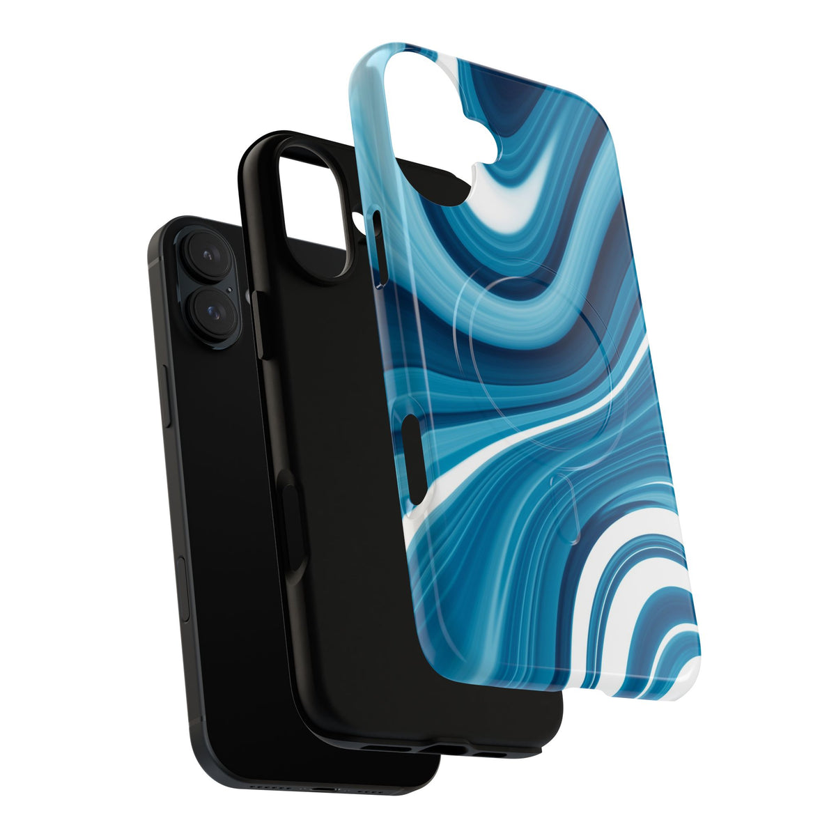Blue Marble Magnetic Phone Case — Tough Protective iPhone Cover
