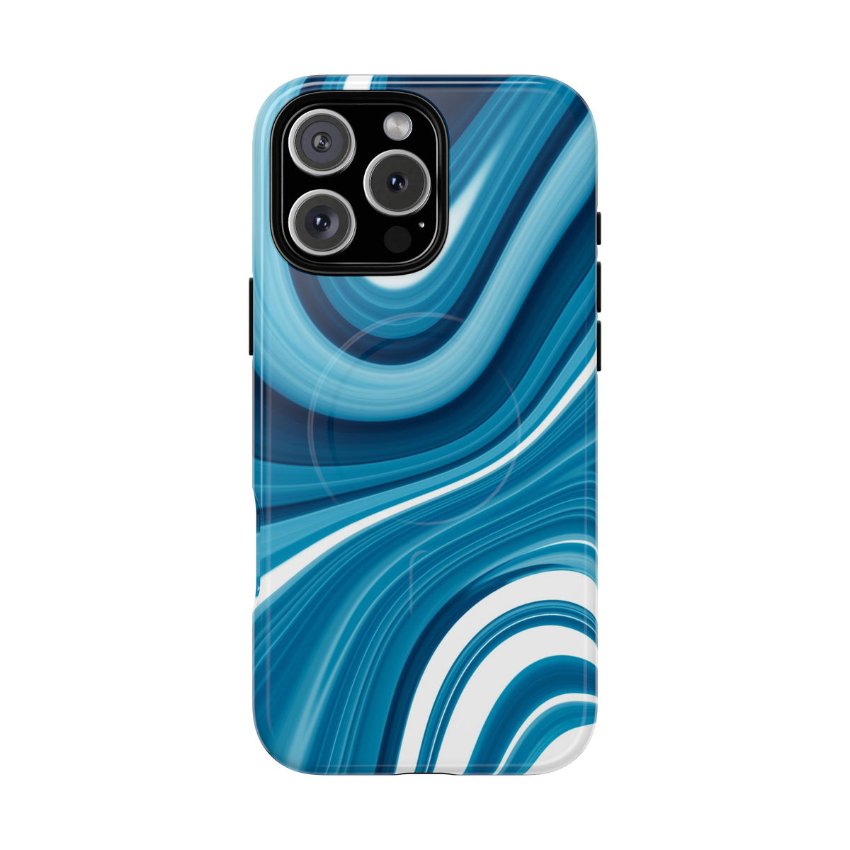 Blue Marble Magnetic Phone Case — Tough Protective iPhone Cover