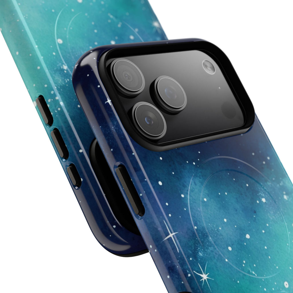 Galaxy Watercolor Phone Case — Celestial Tough Magnetic Case