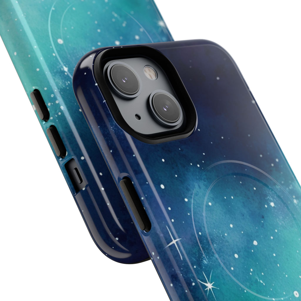 Galaxy Watercolor Phone Case — Celestial Tough Magnetic Case