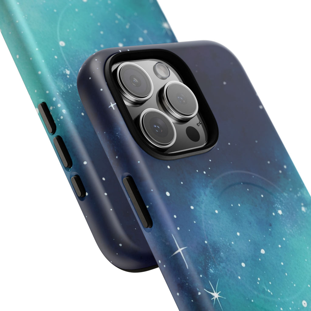 Galaxy Watercolor Phone Case — Celestial Tough Magnetic Case