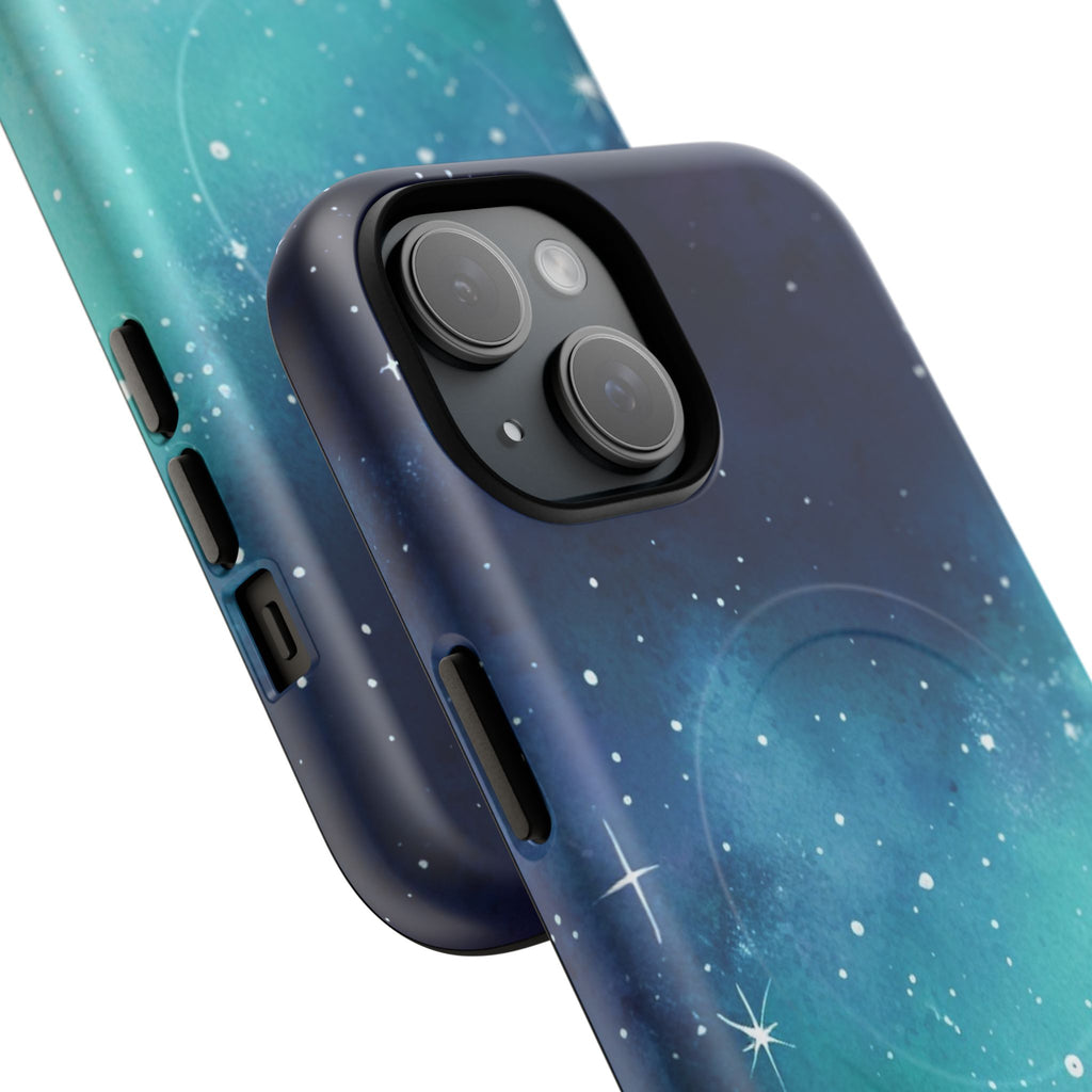 Galaxy Watercolor Phone Case — Celestial Tough Magnetic Case
