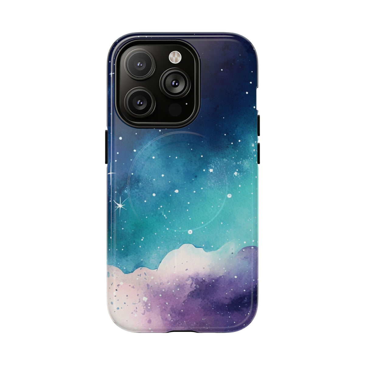 Galaxy Watercolor Phone Case — Celestial Tough Magnetic Case