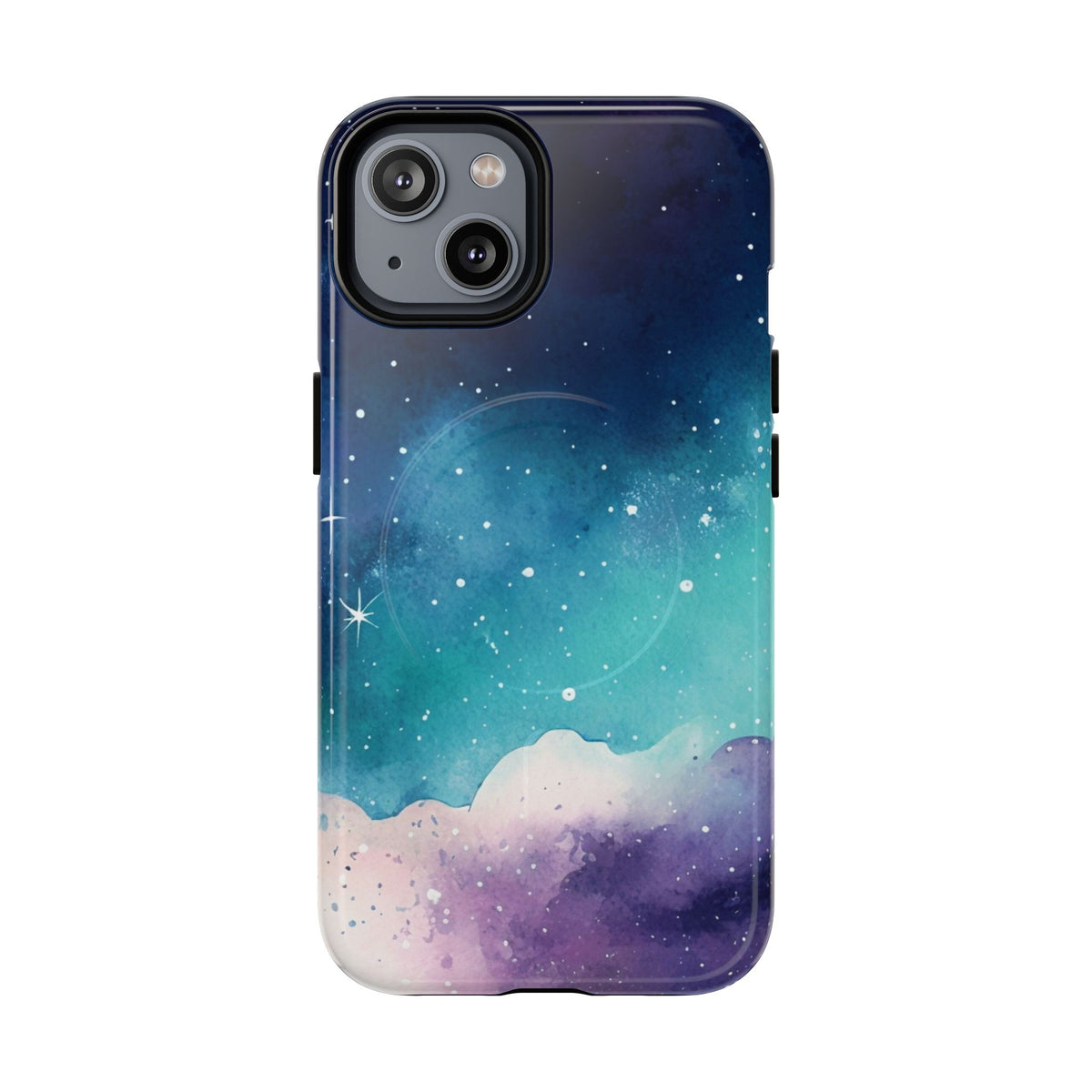 Galaxy Watercolor Phone Case — Celestial Tough Magnetic Case