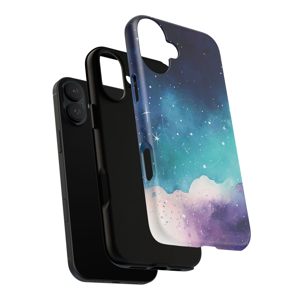 Galaxy Watercolor Phone Case — Celestial Tough Magnetic Case
