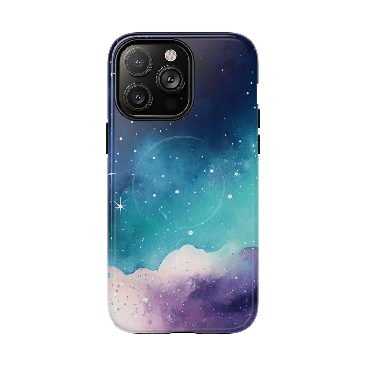 Galaxy Watercolor Phone Case — Celestial Tough Magnetic Case
