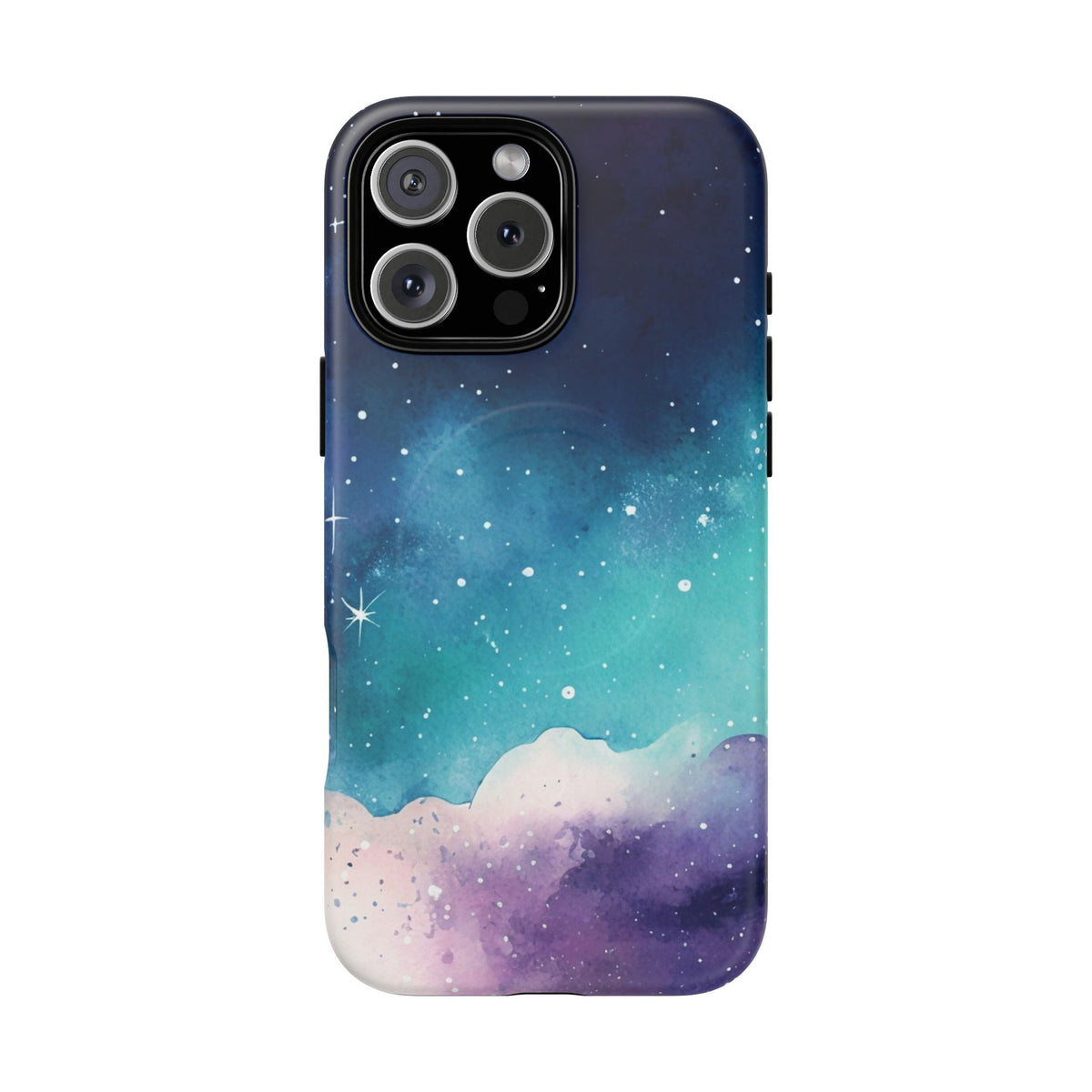 Galaxy Watercolor Phone Case — Celestial Tough Magnetic Case