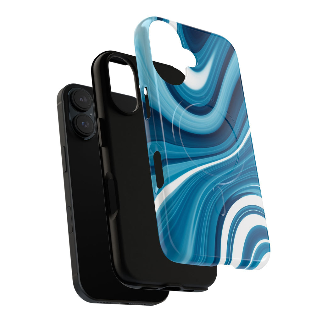 Blue Marble Magnetic Phone Case — Tough Protective iPhone Cover