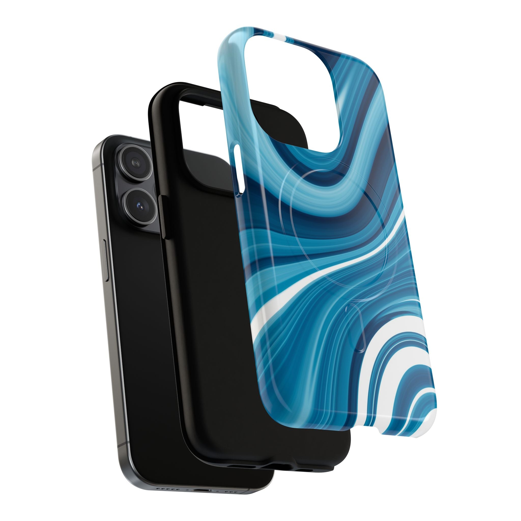 Blue Marble Magnetic Phone Case — Tough Protective iPhone Cover