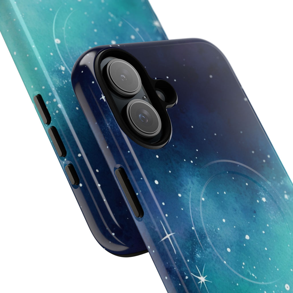 Galaxy Watercolor Phone Case — Celestial Tough Magnetic Case