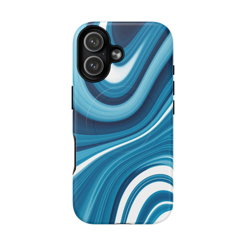 Blue Marble Magnetic Phone Case — Tough Protective iPhone Cover