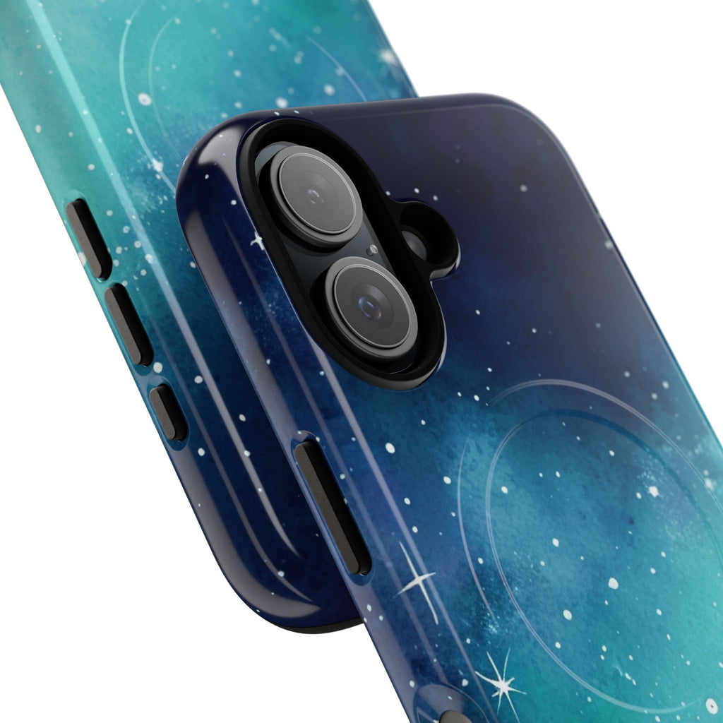Galaxy Watercolor Phone Case — Celestial Tough Magnetic Case