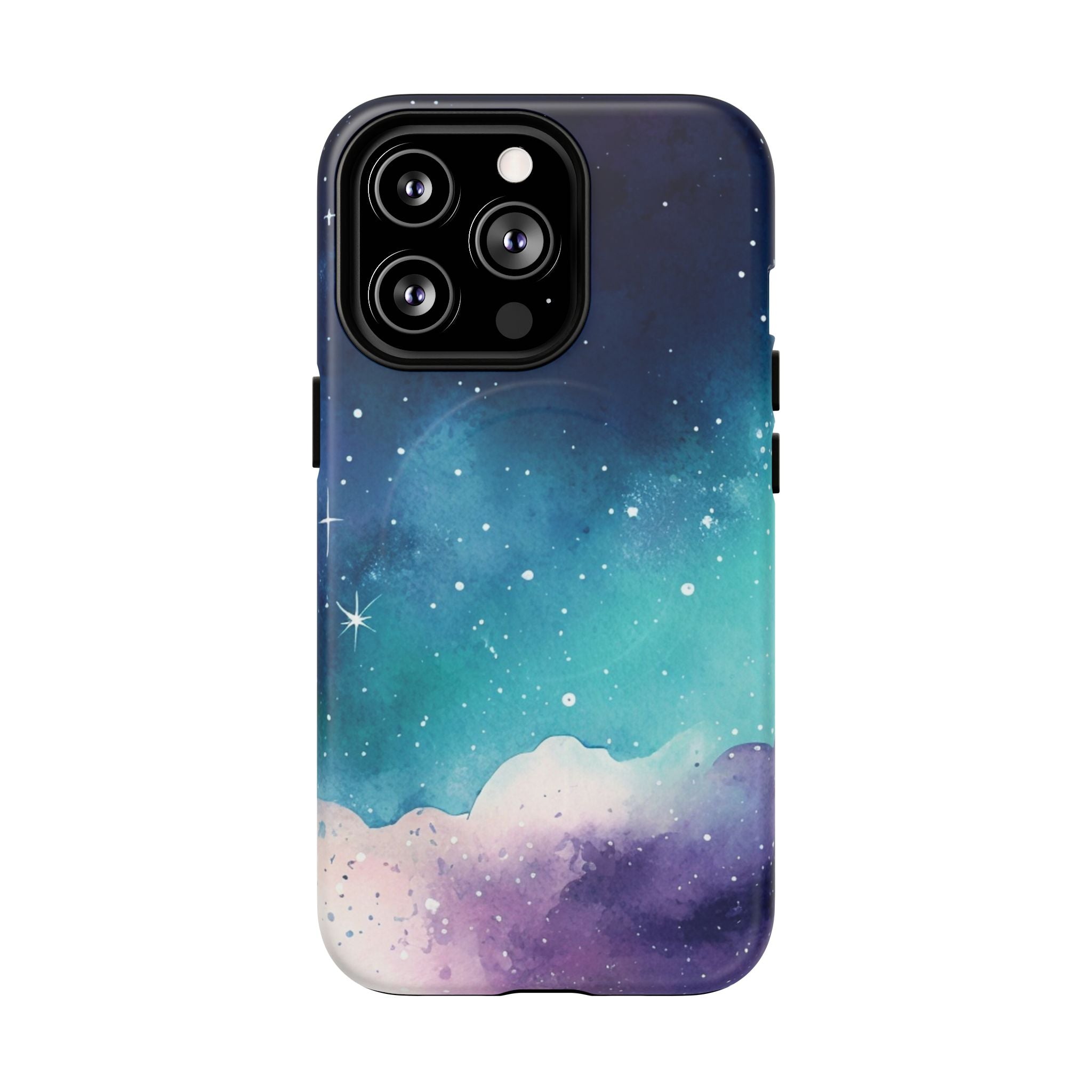 Galaxy Watercolor Phone Case — Celestial Tough Magnetic Case