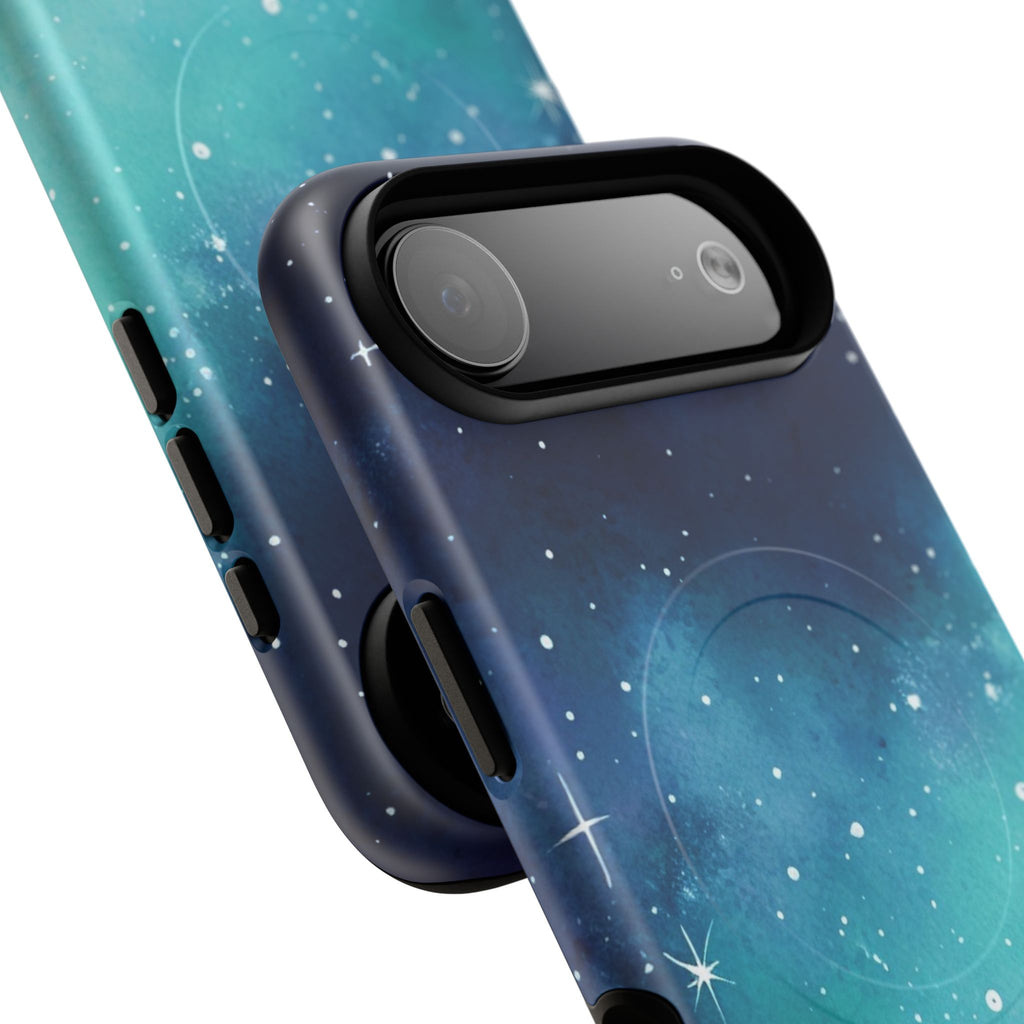 Galaxy Watercolor Phone Case — Celestial Tough Magnetic Case