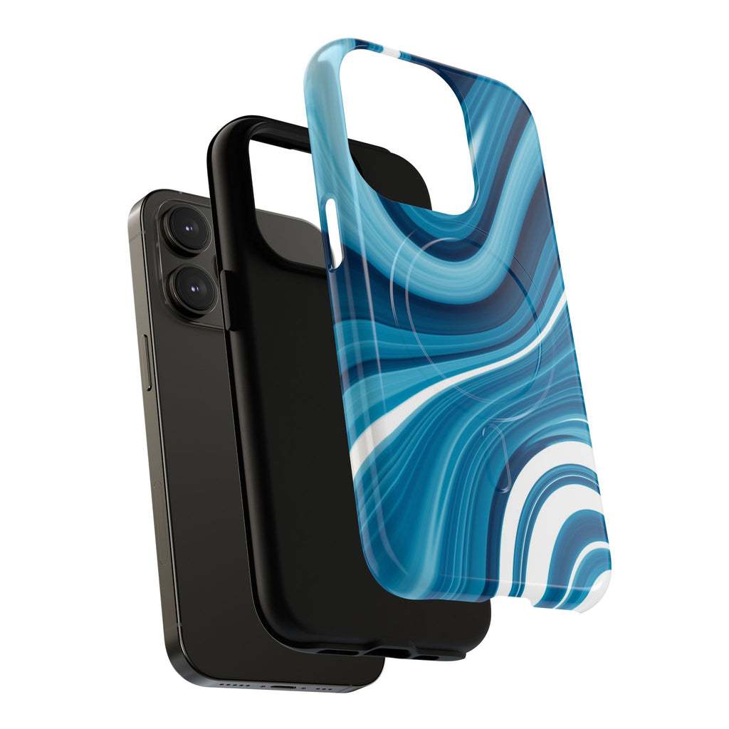 Blue Marble Magnetic Phone Case — Tough Protective iPhone Cover