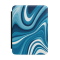 Blue Marble Kindle Case – Swirl Pattern Protective E-Reader Cover