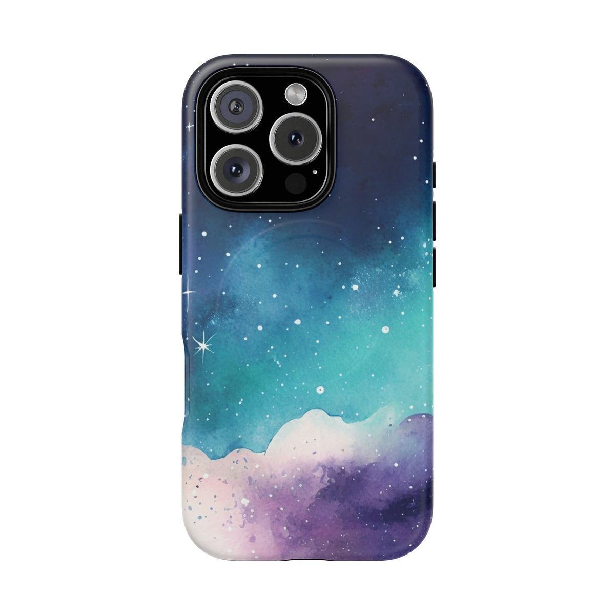 Galaxy Watercolor Phone Case — Celestial Tough Magnetic Case