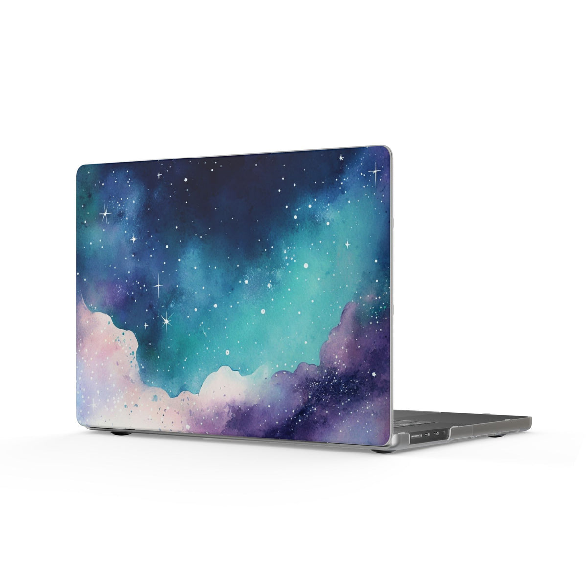 Galaxy Nebula Matte MacBook Case — Starry Sky Laptop Cover