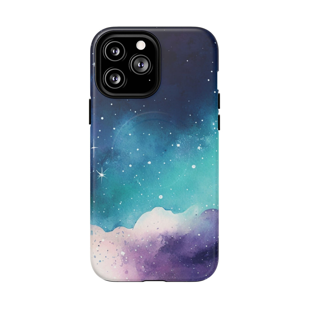 Galaxy Watercolor Phone Case — Celestial Tough Magnetic Case