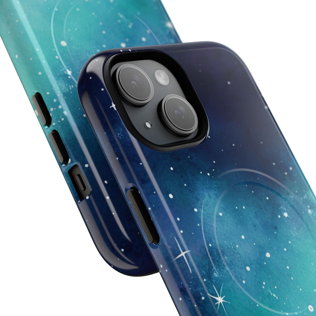 Galaxy Watercolor Phone Case — Celestial Tough Magnetic Case
