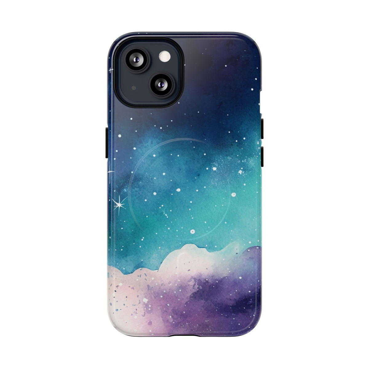 Galaxy Watercolor Phone Case — Celestial Tough Magnetic Case