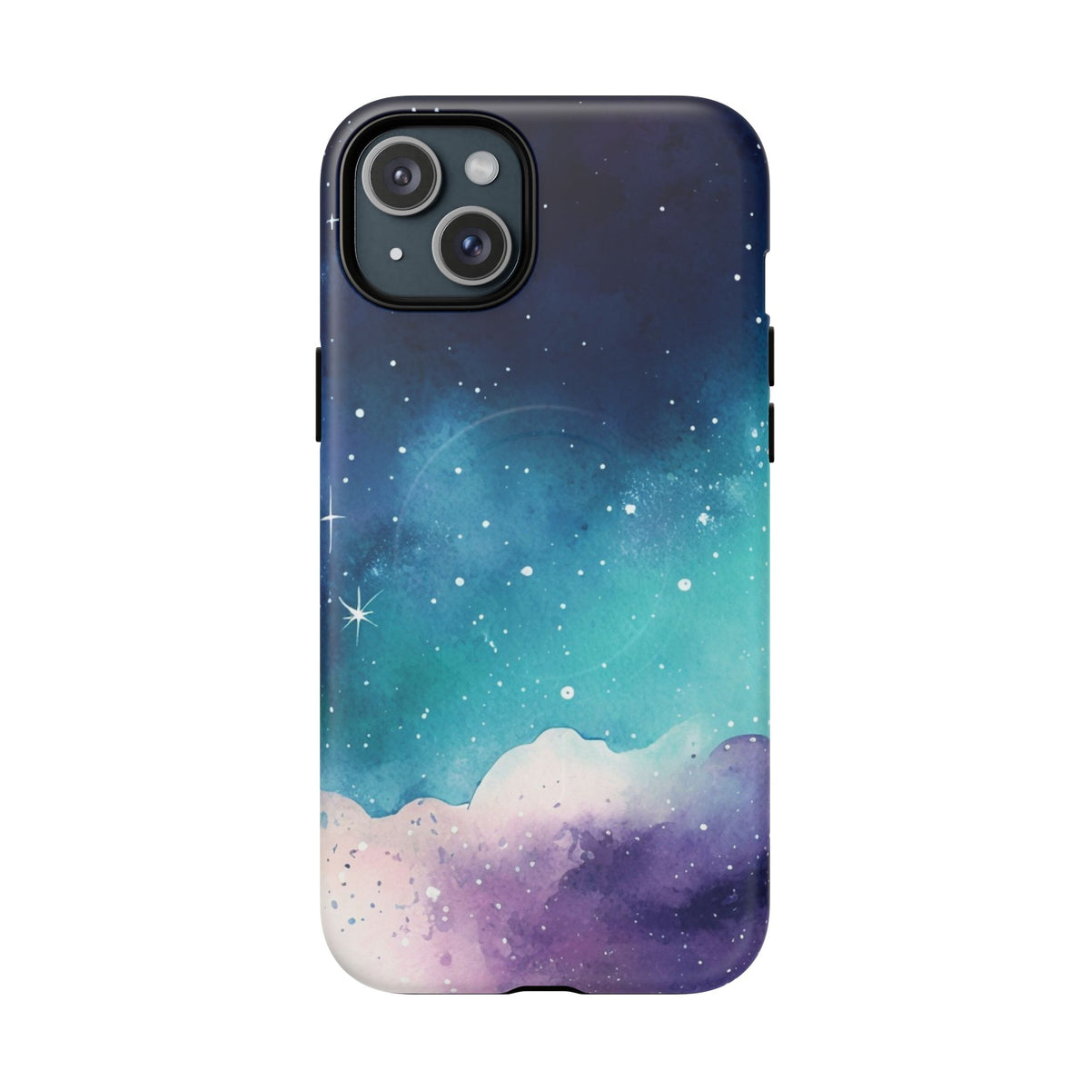 Galaxy Watercolor Phone Case — Celestial Tough Magnetic Case
