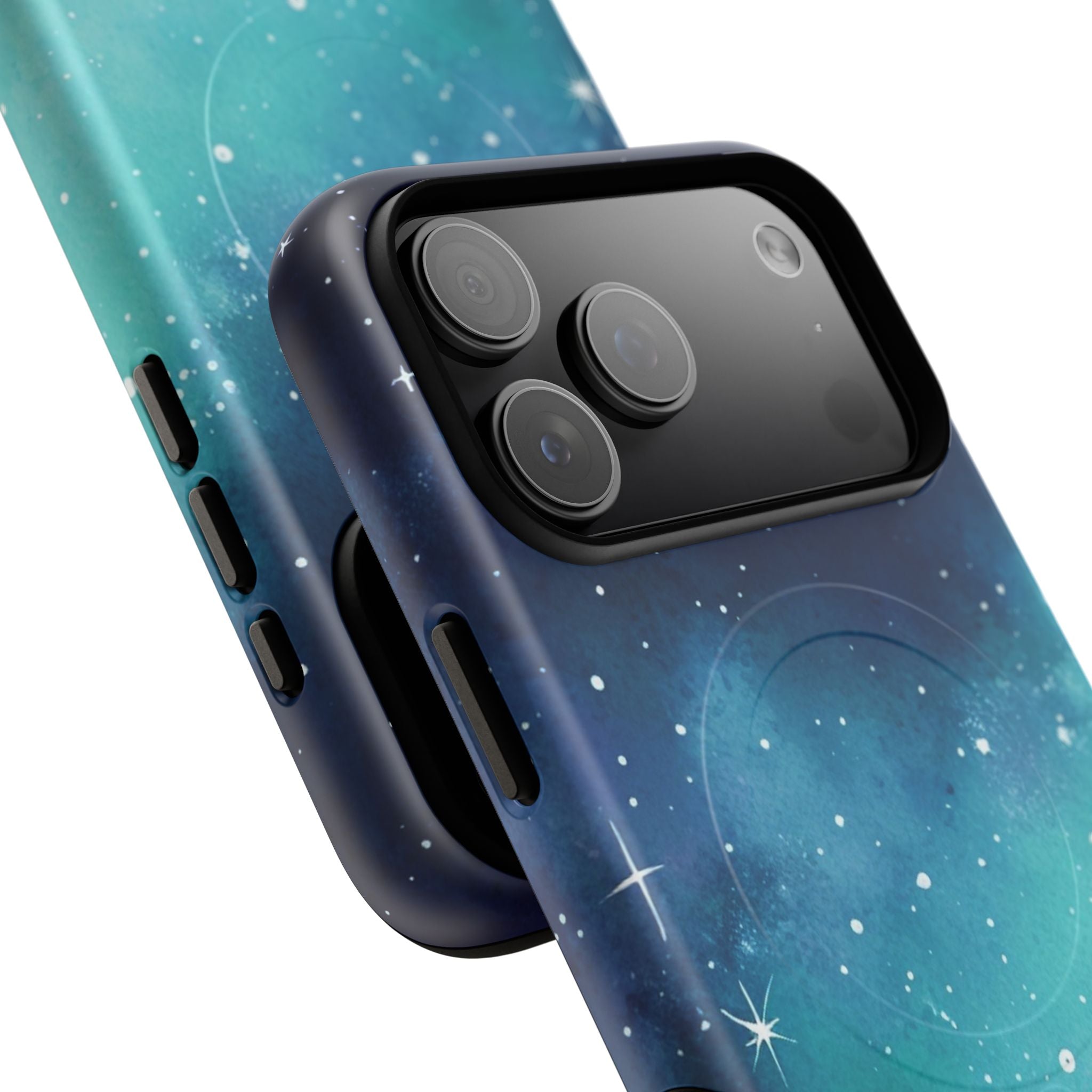 Galaxy Watercolor Phone Case — Celestial Tough Magnetic Case