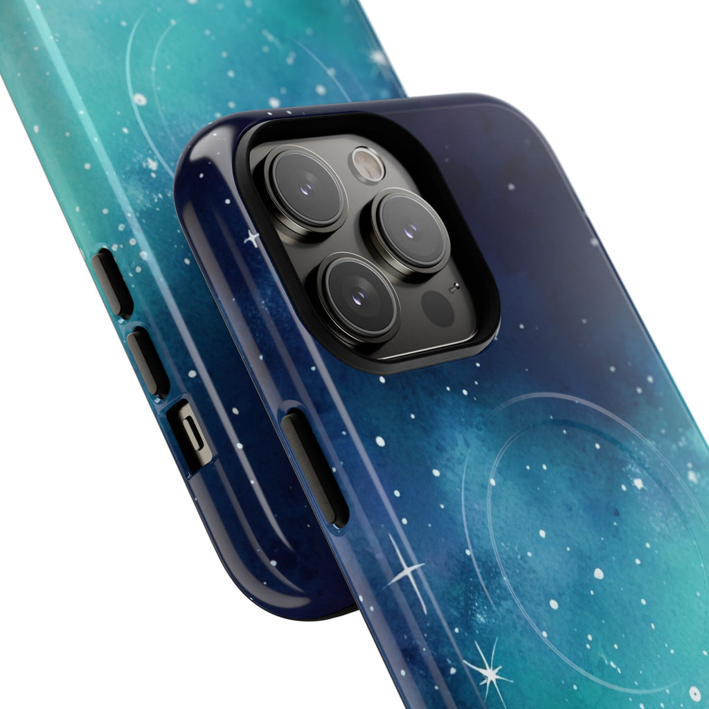 Galaxy Watercolor Phone Case — Celestial Tough Magnetic Case