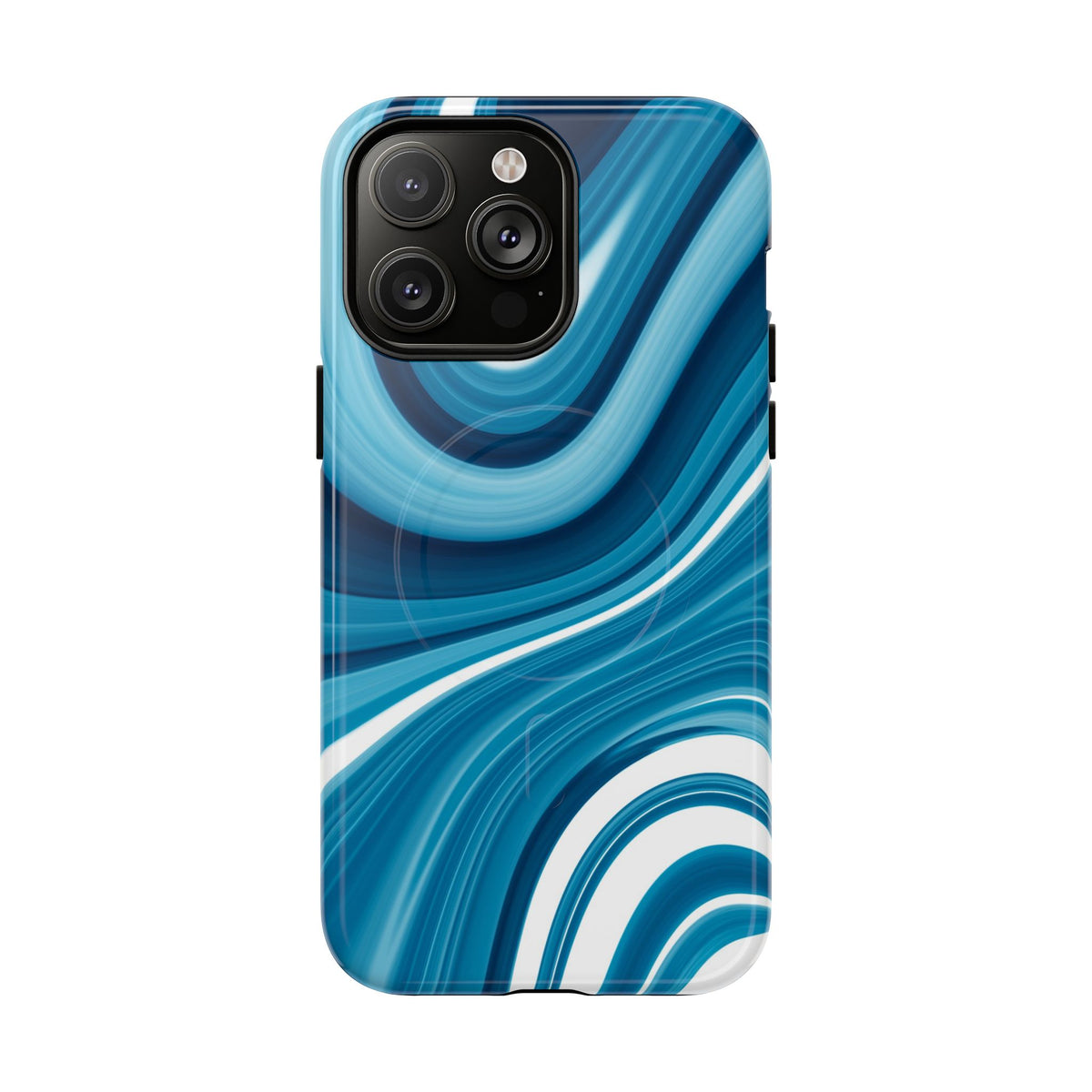 Blue Marble Magnetic Phone Case — Tough Protective iPhone Cover