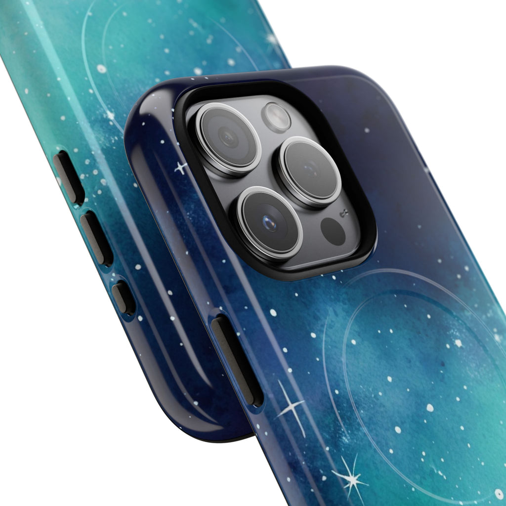 Galaxy Watercolor Phone Case — Celestial Tough Magnetic Case